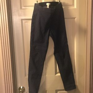Polka Dot Stretch Pants